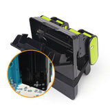 Maxbell 2 Hole Punch Adjustable Punch Spacing Sturdy Gifts Accurate Positioning 9302 Green
