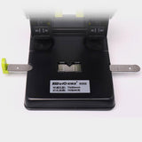 Maxbell 2 Hole Punch Adjustable Punch Spacing Sturdy Gifts Accurate Positioning 9302 Green