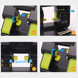 Maxbell 2 Hole Punch Adjustable Punch Spacing Sturdy Gifts Accurate Positioning 9302 Green