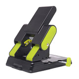 Maxbell 2 Hole Punch Adjustable Punch Spacing Sturdy Gifts Accurate Positioning 9302 Green