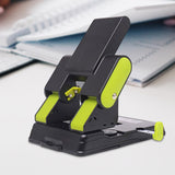 Maxbell 2 Hole Punch Adjustable Punch Spacing Sturdy Gifts Accurate Positioning 9302 Green
