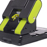 Maxbell 2 Hole Punch Adjustable Punch Spacing Sturdy Gifts Accurate Positioning 9302 Green