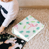 Maxbell Flamingo Photo Album Sturdy Slip in Pockets for Baby Vacation Family Wedding 5inch