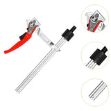 Maxbell Quick Ratchet Bench Clamp Tools Carpentry Woodworking Ratcheting Table Clamp Dia 16mm