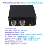 Maxbell Antenna Sharer SDR Transceiver TR Switch with Host Aluminum Alloy Box Device