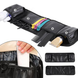 Maxbell Hairdresser Scissor Holster PU Leather Comb Organizer Hair Stylist Waist Bag