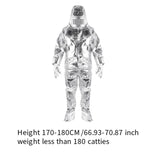 Maxbell Heat Resistant Insulation Suit Uniform Protective Clothing Fireproof Clothes 500 degrees XL