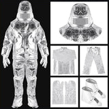 Maxbell Heat Resistant Insulation Suit Uniform Protective Clothing Fireproof Clothes 1000 degrees XL