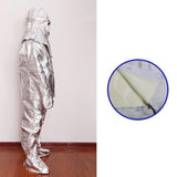 Maxbell Heat Resistant Insulation Suit Uniform Protective Clothing Fireproof Clothes 1000 degrees XL