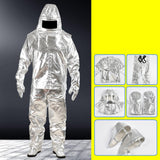 Maxbell Heat Resistant Insulation Suit Uniform Protective Clothing Fireproof Clothes 1000 degrees XL