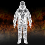 Maxbell Heat Resistant Insulation Suit Uniform Protective Clothing Fireproof Clothes 1000 degrees XL