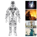 Maxbell Heat Resistant Insulation Suit Uniform Protective Clothing Fireproof Clothes 1000 degrees XL