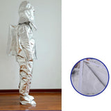 Maxbell Fire Resistant Suit Premium Fireproof Clothes for Gardening Grinding Welding 500 Degree