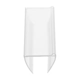 Maxbell 50Pcs Label Holder Clear for Supermarket Store Retailing Display Wire Shelve