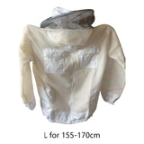 Maxbell Beekeeping Jacket Bee Keeping Supplies with Removable Beekeeping Netting Hat L