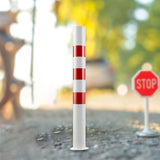 Maxbell Safe Bollard 75cm H Parking Bollard for Residential Communities Supermarkets No Ring