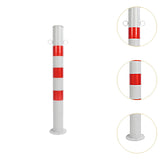 Maxbell Safe Bollard 75cm H Parking Bollard for Residential Communities Supermarkets Double Ring