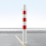 Maxbell Safe Bollard 75cm H Parking Bollard for Residential Communities Supermarkets Double Ring