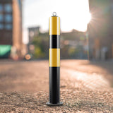 Maxbell Bollard Post 60cm H Protector Accessories for Sidewalks Parking Supermarkets