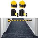 Maxbell Retractable Belt Barrier Multipurpose Wall Barrier for Grocery Stadium Hotel 2m
