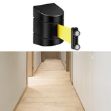 Maxbell Magnetic Retractable Belt Barrier Wall Mounted for Warehouse Airport Grocery 5m