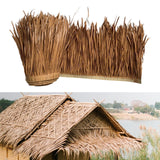 Maxbell Artificial Thatch Roofing Synthetic Thatch Grass Roof for Bar Garden Outdoor 100cmx50cm Style B