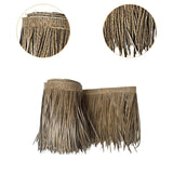 Maxbell Artificial Thatch Roofing Synthetic Thatch Grass Roof for Bar Garden Outdoor 100cmx50cm Style C