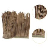 Maxbell Artificial Thatch Roofing Synthetic Thatch Grass Roof for Bar Garden Outdoor 100cmx60cm Style F