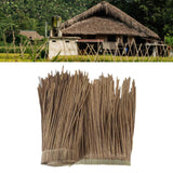 Maxbell Artificial Thatch Roofing Synthetic Thatch Grass Roof for Bar Garden Outdoor 100cmx60cm Style F