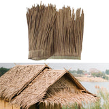 Maxbell Artificial Thatch Roofing Synthetic Thatch Grass Roof for Bar Garden Outdoor 100cmx60cm Style F