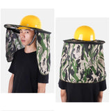 Maxbell Hard Hat Sun Shade Summer Breathable High Construction Workers Neck Sunshade