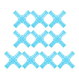 Maxbell 10x Queen Bee Cages Cross Shape Solid Queen Bee Boxes for Professional Farm