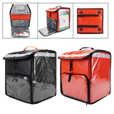 Maxbell Food Delivery Backpack 50L Insulated Food Delivery Bag for Car Travel Picnic Red