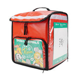 Maxbell Food Delivery Backpack 50L Insulated Food Delivery Bag for Car Travel Picnic Red