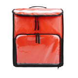 Maxbell Food Delivery Backpack 50L Insulated Food Delivery Bag for Car Travel Picnic Red