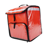 Maxbell Food Delivery Backpack 50L Insulated Food Delivery Bag for Car Travel Picnic Red