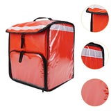 Maxbell Food Delivery Backpack 50L Insulated Food Delivery Bag for Car Travel Picnic Red