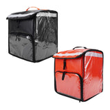 Maxbell Food Delivery Backpack 50L Insulated Food Delivery Bag for Car Travel Picnic Red