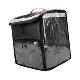 Maxbell Food Delivery Backpack 50L Insulated Food Delivery Bag for Car Travel Picnic Black