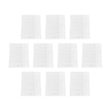 Maxbell 10 Sheets 42 Pocket Coin Pages Coin Album Pages 3 Hole Coin Collection Pages