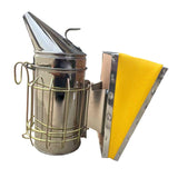 Maxbell Bee Nest Smoker Practical with Heat Shielding Accessories for Professional Farm