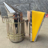 Maxbell Bee Nest Smoker Practical with Heat Shielding Accessories for Professional Farm