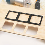 Maxbell 86 Type Wire Box Template Easy Use Hole Opening Device for Wardrobe Slotting
