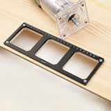 Maxbell 86 Type Wire Box Template Easy Use Hole Opening Device for Wardrobe Slotting