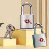 Maxbell Small Padlock with 2 Keys Travel Suitcase Lock for Toolbox Baggage Suitcases