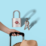 Maxbell Small Padlock with 2 Keys Travel Suitcase Lock for Toolbox Baggage Suitcases