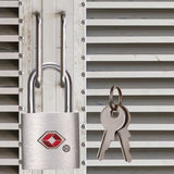 Maxbell Small Padlock with 2 Keys Travel Suitcase Lock for Toolbox Baggage Suitcases