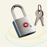 Maxbell Small Padlock with 2 Keys Travel Suitcase Lock for Toolbox Baggage Suitcases