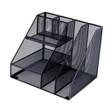 Maxbell Desktop File Organizer Hollow Document Magazine Rack for Home Office Desktop Style A