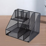 Maxbell Desktop File Organizer Hollow Document Magazine Rack for Home Office Desktop Style A